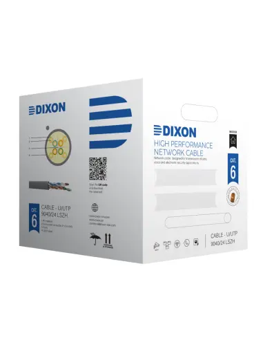 CABLE DIXON CAT6 CCA BAÑADO 3060